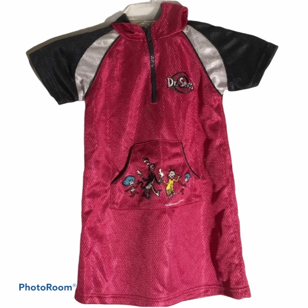 Girl’s Dr. Seuss Hoodie Jersey Dress